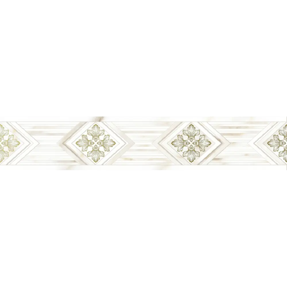 Бордюр настенный Calacatta Gold 7.5x40 см мрамор цвет бежевый 82719259 STLM-2176822 Santreyd