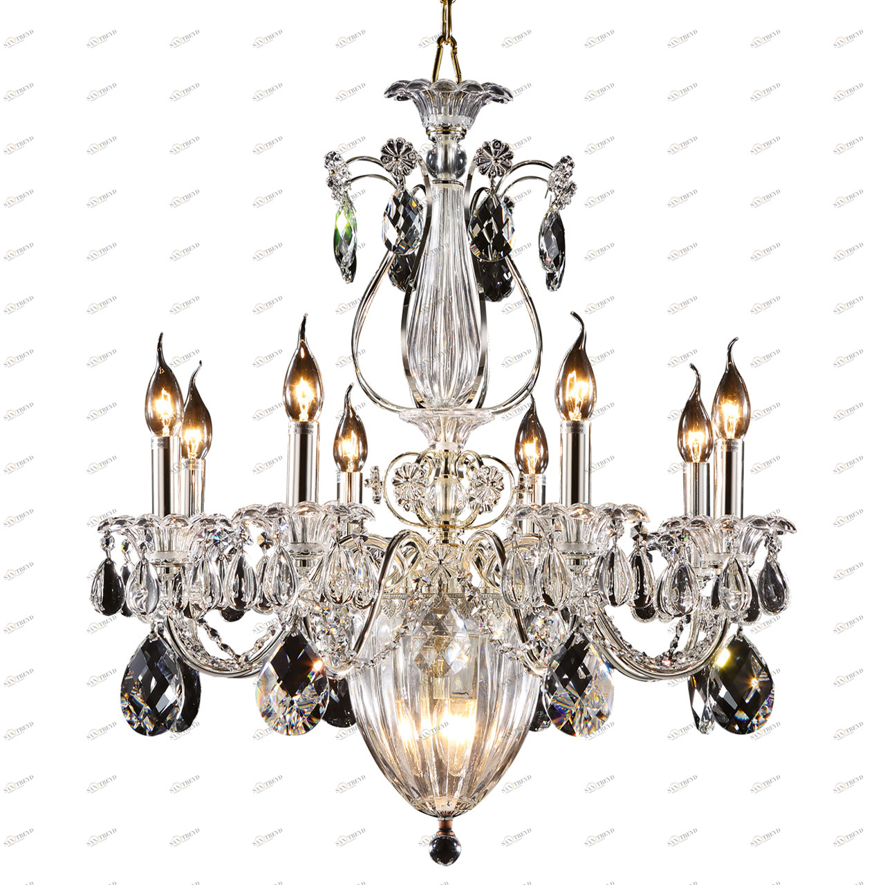 Подвесная люстра Lightstar Schon 790114 серебро LIGHTSTAR ДИЗАЙНЕРСКИЕ, SCHON 059363 Серебро 