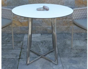 FISCHER MÖBEL Круглый садовый стол из ламината Suite