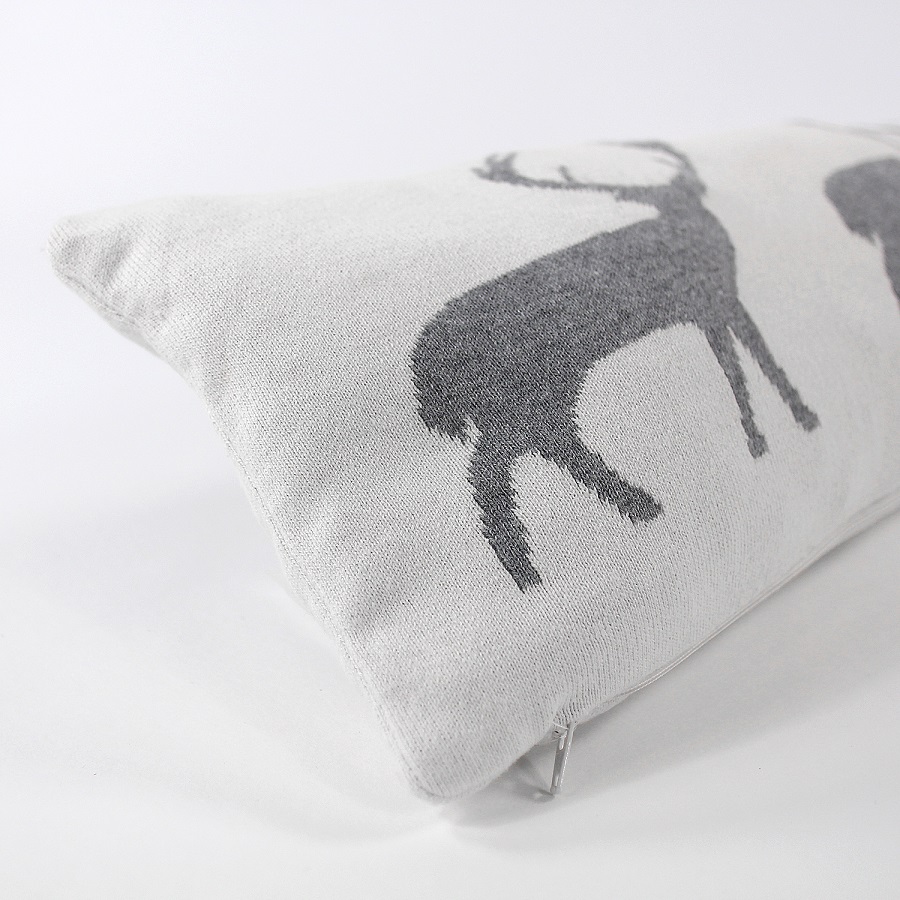 Подушка-валик с орнаментом Deer, 20х80 см Enjoyme ENNY0056 - Вид №2