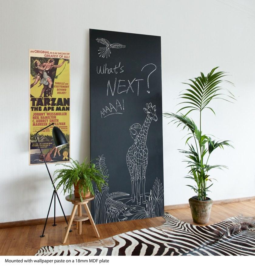 Groovy Magnets Магнитные виниловые обои Chalkboard Kmb-ju-gi-wh - Вид №3