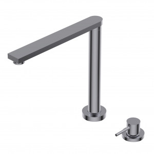 E0CU280 Смеситель для мойки, однорычажный, с двумя отверстиями Ritmonio Diametro35 Cucina