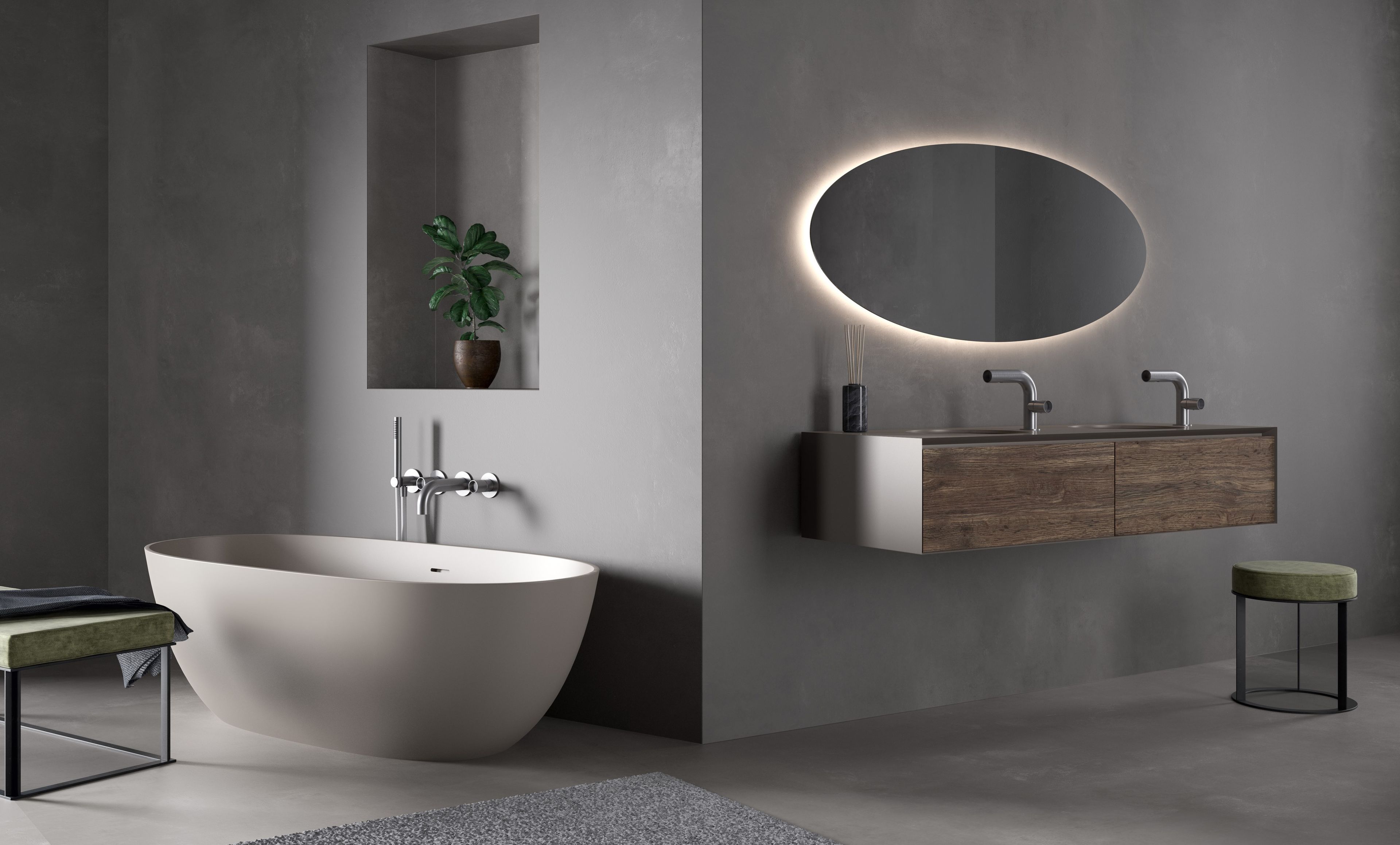 Однорычажный смеситель для раковины из нержавеющей стали Rubinetterie Treemme Watertube ARCH-00129957 - Вид №3