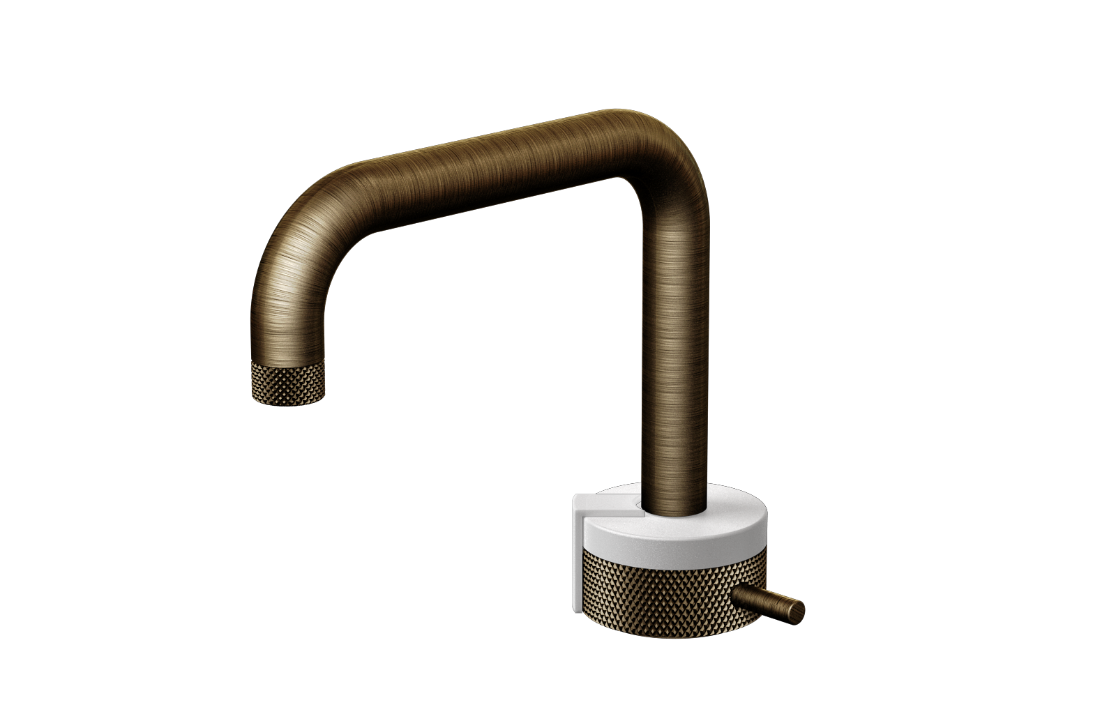 E-11500-R1WT-L2WT-VBB Однорычажный прогрессивный смеситель для раковины - излив 15,3см GRAFF MOD+