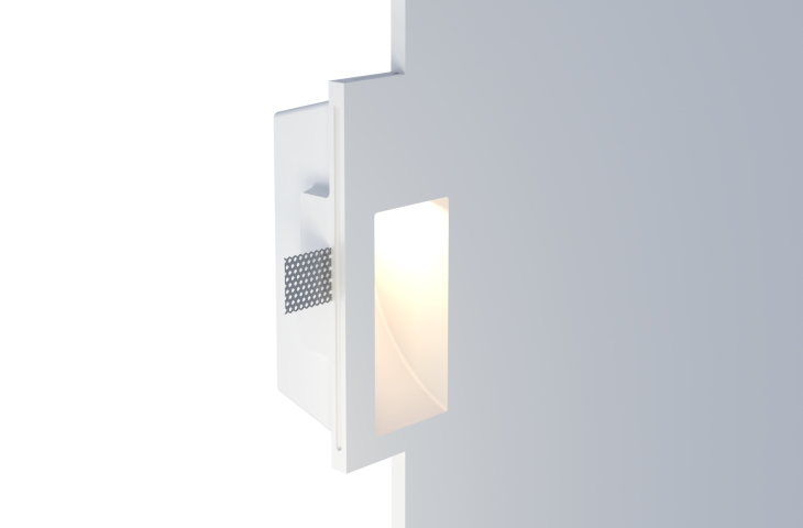 SN 014 Встраиваемый стеновой гипсовый светильник Stellanova SUBRA 