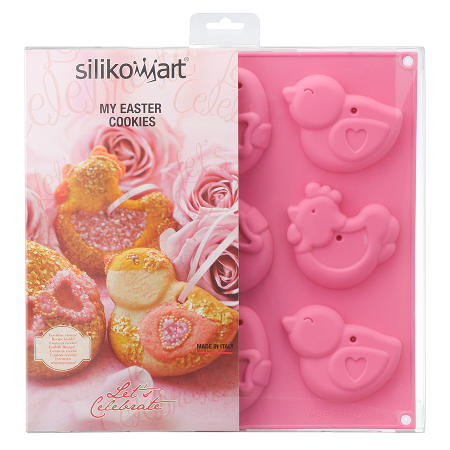 22.605.19.0063 Форма для приготовления печенья my easter cookies силиконовая Silikomart  - Вид №2