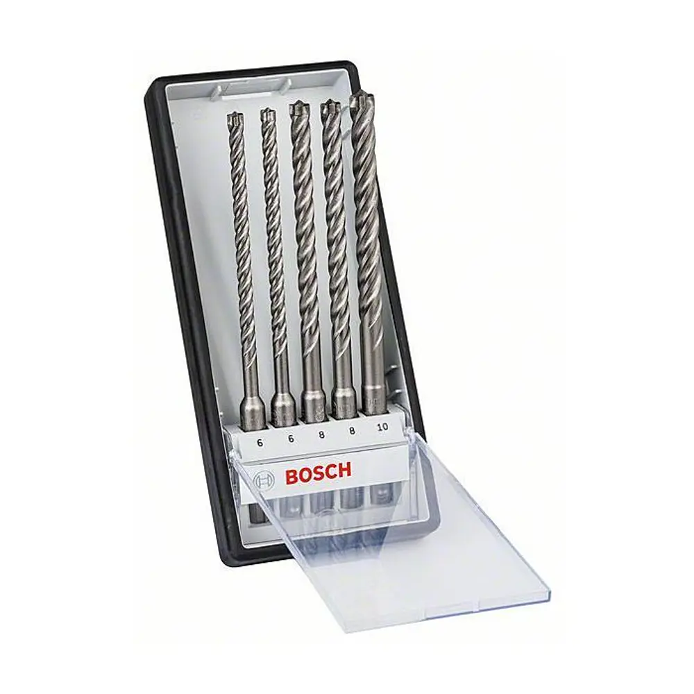 Набор буров SDS-plus 7X Bosch, 6/6/8/8/10 мм, 5 шт. 82811022 STLM-2188773 BOSCH PROFESSIONAL 