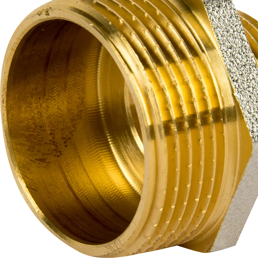 Ниппель переходной 1 1/4"x3/4" НР мм никелированная латунь 027-8976 81962418 STLM-2168794 Santreyd  - Вид №1