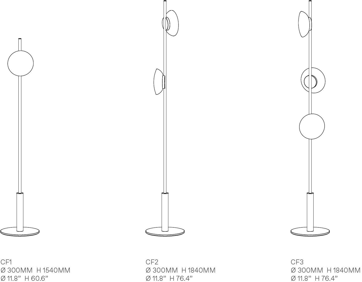 Ross Gardam Светодиодный торшер Ceto Cf1-cf2-cf3 - Вид №4