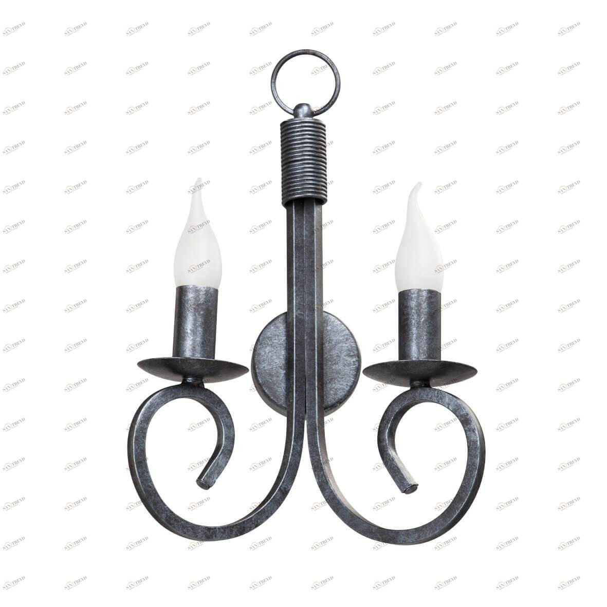 Бра настенное черное Vitaluce V1480/2A VITALUCE СВЕЧА 00-3931407 Черный 