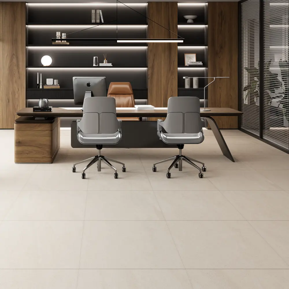 Глазурованный керамогранит Como Crema 60x60 см 1.44 м² матовый цвет бежевый 89458756 STLM-2102274 Santreyd