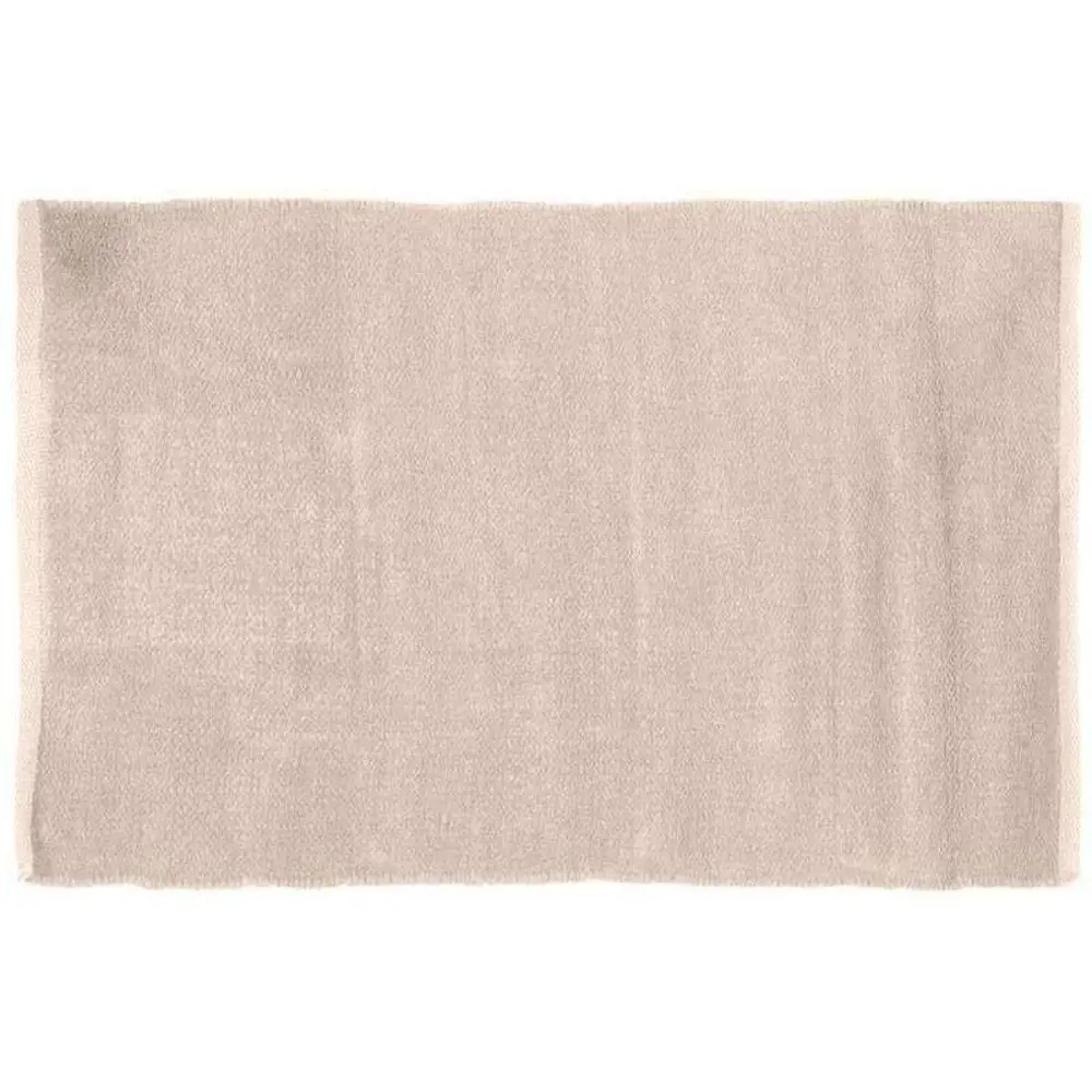 Коврик для ванной комнаты Sensea «Shortchenille» 50х80 см цвет бежевый 13051608 STLM-2160552 Без серии