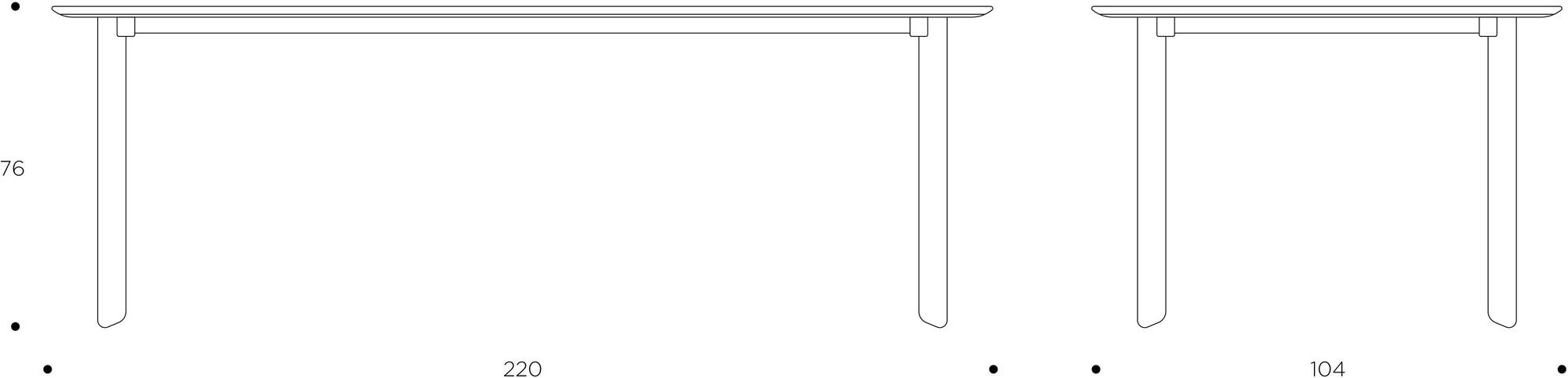 Lafuma Mobilier Прямоугольный садовый стол Gordes Lfm2948 - Вид №7