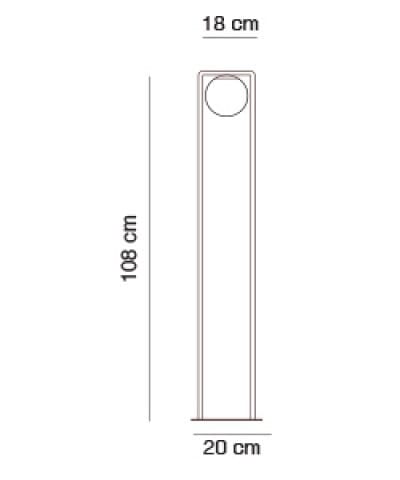 Алебастровый светодиодный торшер Alma light ARCH-00121663 - Вид №3