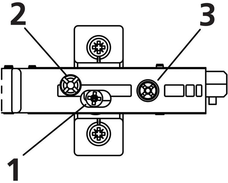 Würth Петля мебельная Piastra di montaggio tiomos F058139746 - Вид №2