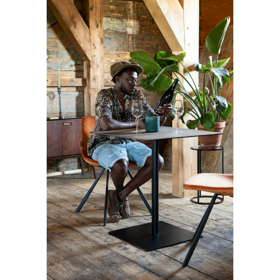 Стол Braza, квадратный, коричневый Dutchbone 2100091 - Вид №8