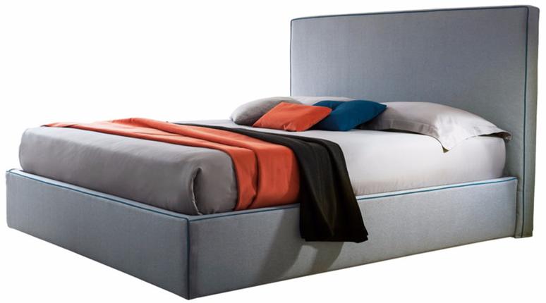 Felis Двуспальная кровать из ткани с высоким изголовьем Bed stories sun-id-1365984 - Вид №5