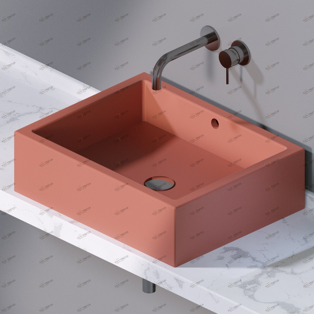 L259142 Накладная раковина на столешницу  прямоугольная A. e T. Italia Bold AeT ITALIA