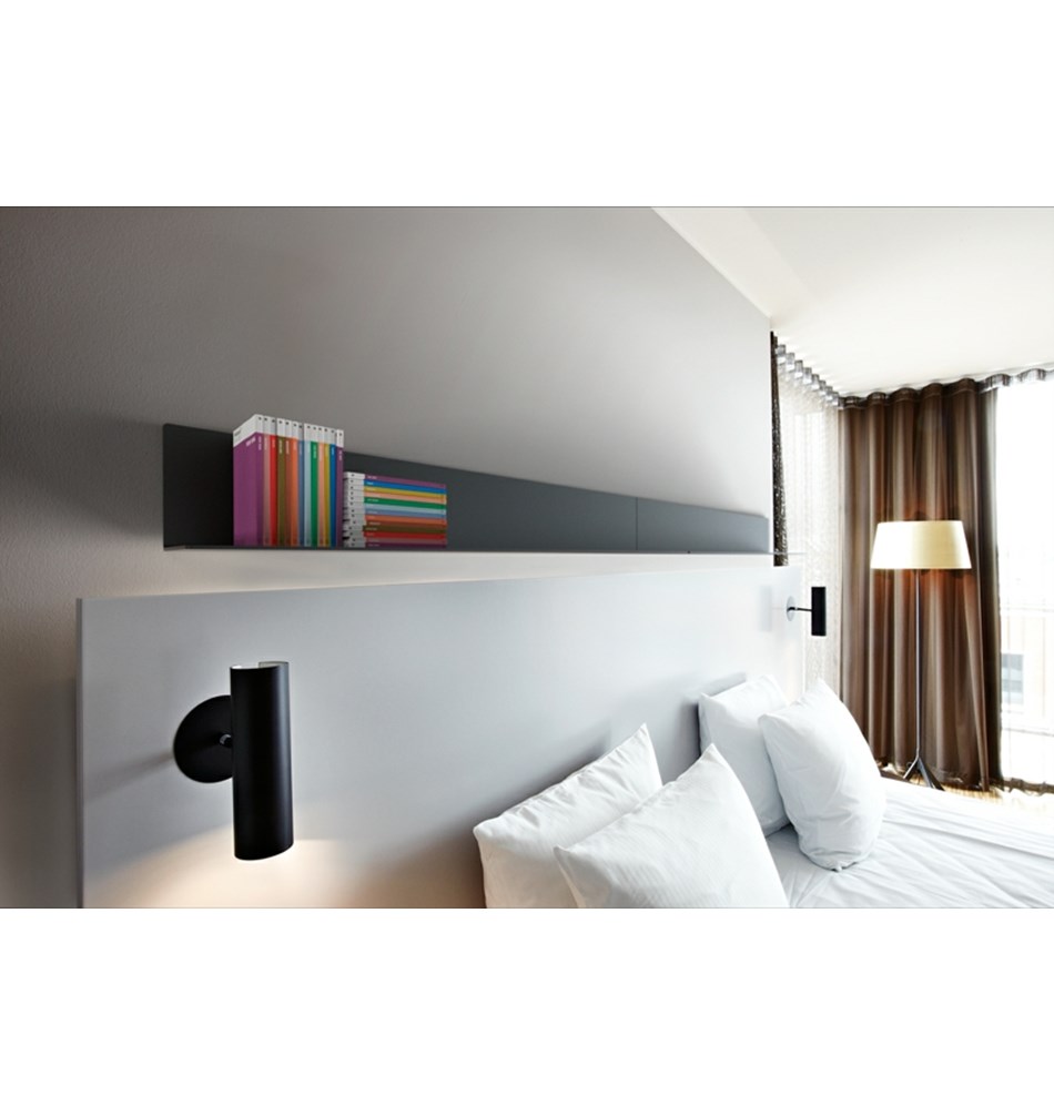 FROST Полка 4022 15x15x100cm » черная Алюминий Черный U4022-B  - Вид №2