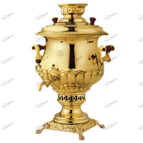 Самовар Персидский С 2001/3 жаровый 5,5 л. + труба Santreyd 2684