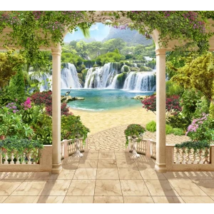 Фотообои Чудесный вид флизелиновые 300x270 см. 10382-Л