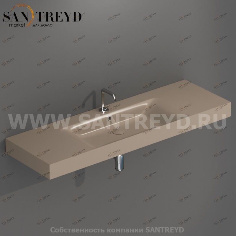 353581 Пьедестал для раковины прямоугольная Kerasan Tribeca