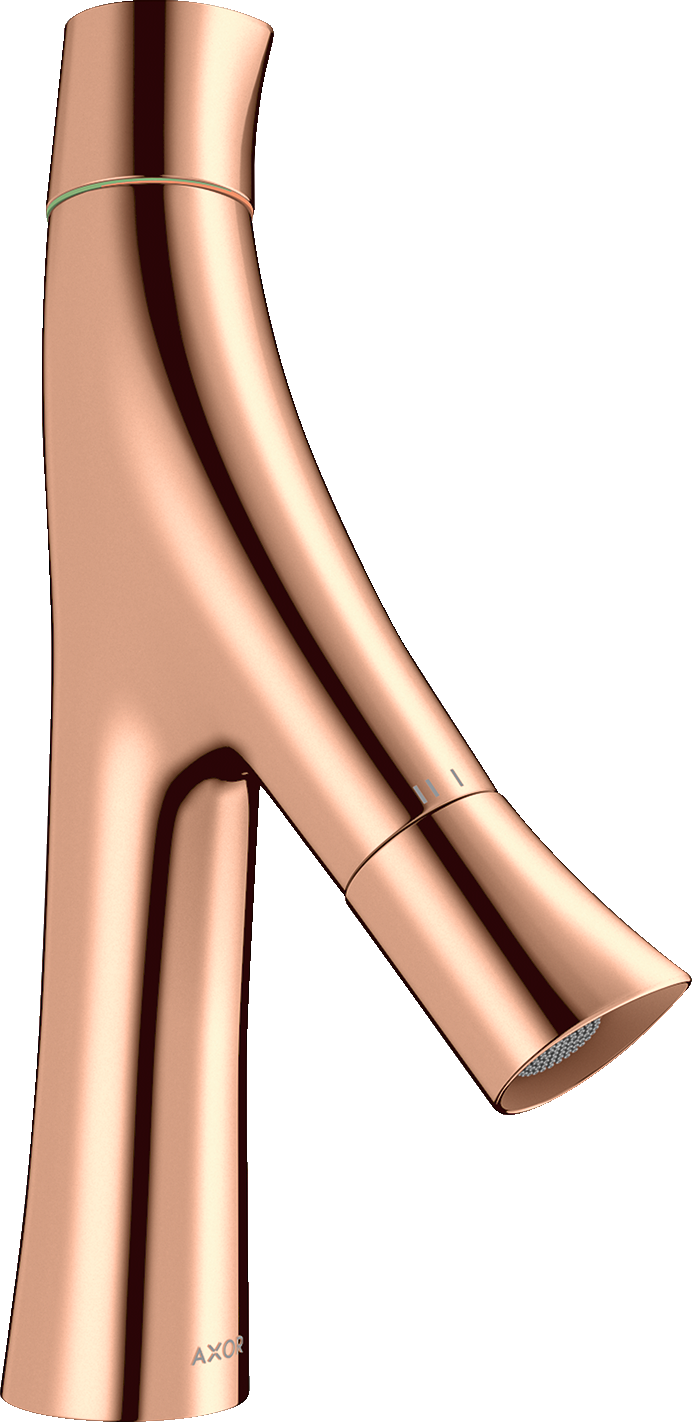 12011300 Смеситель для раковины 80, 2 ручки, со сливным гарнитуром AXOR STARCK ORGANIC