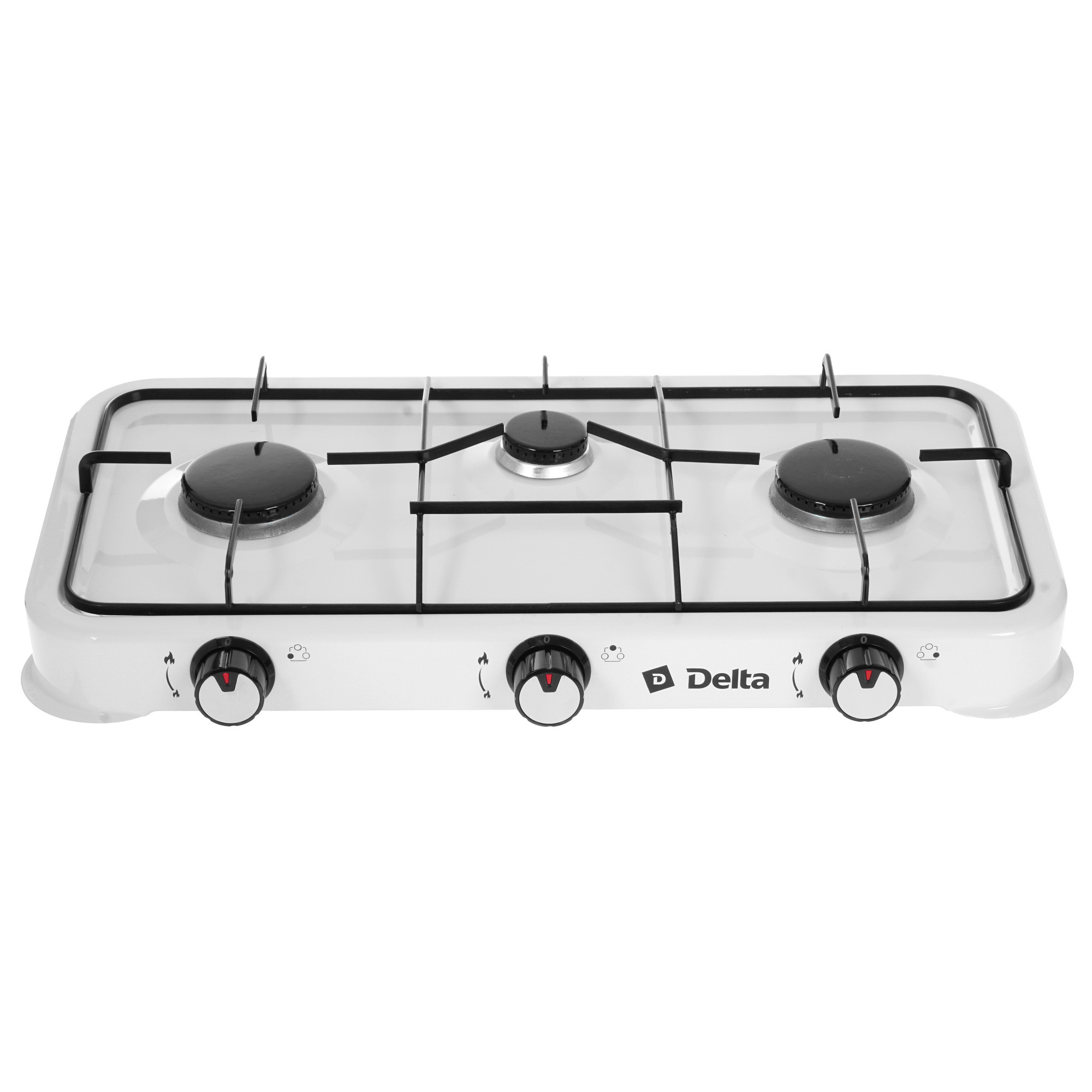 5349431 Газовая плитка DELTA D-2207 белый STDN-0044822 - Вид №1