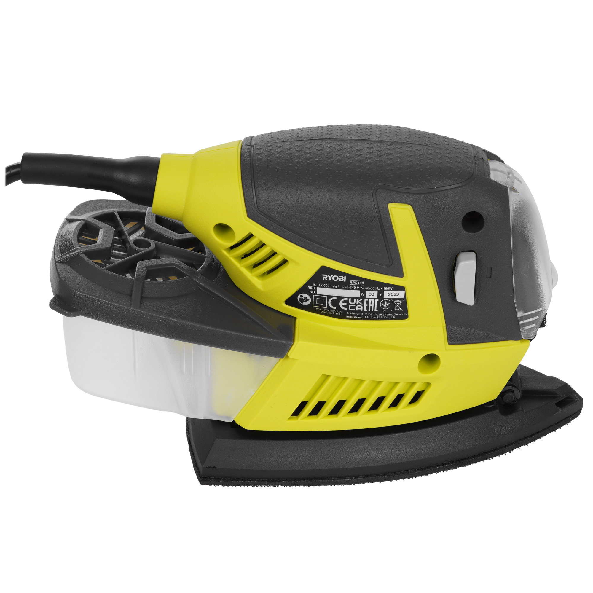 Виброшлифовальная машина Ryobi  RPS100-SA20 5481146 STDN-0052611 - Вид №3