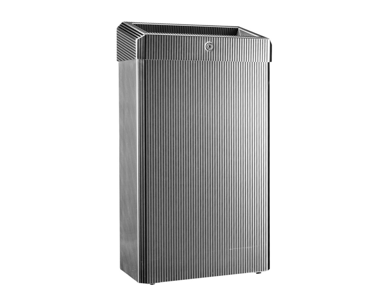 KDP101 INOX DESIGN открытая корзина - ПОЛОСКА, вместимость 27 лет Merida 