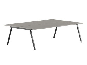 Двойной рабочий стол из ламината