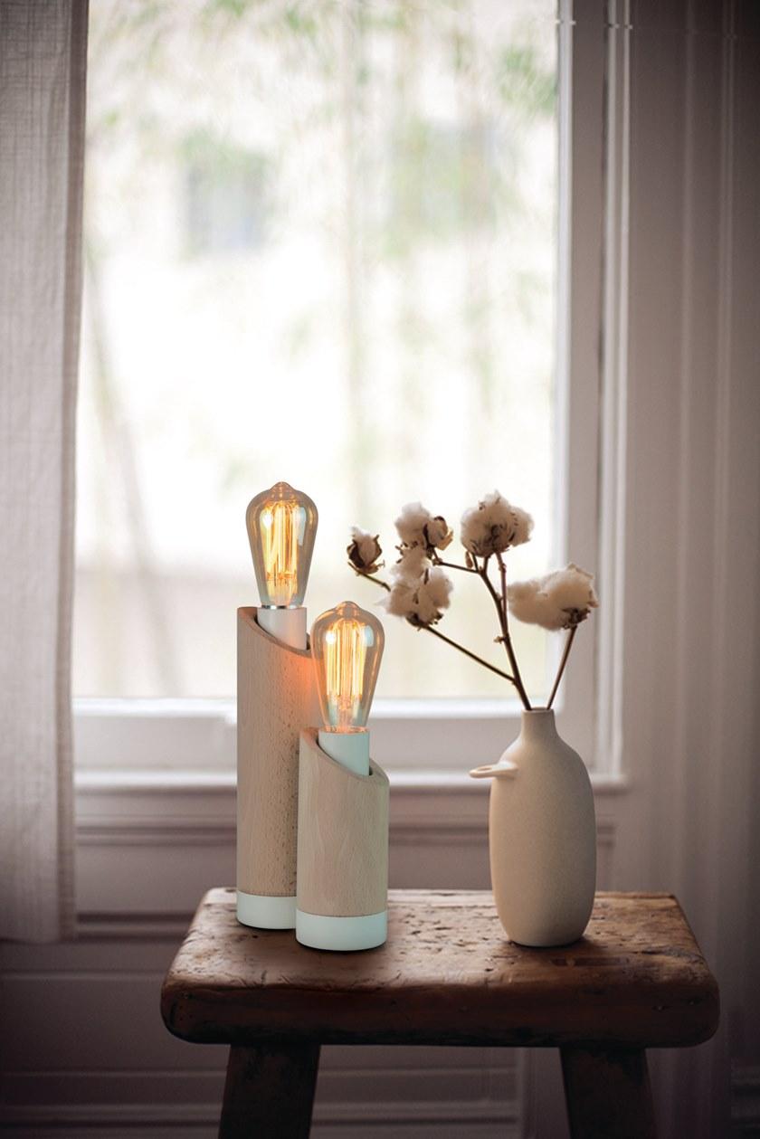 LUZ EVA Настольная лампа из дерева Pims sun-id-1424012 - Вид №2