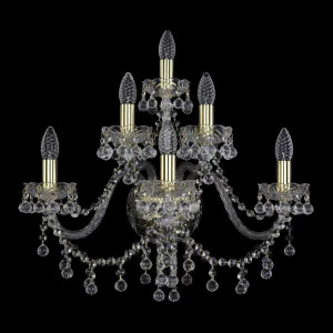 Бра настенное золотистое Bohemia Ivele 1409B BOHEMIA IVELE СВЕЧА 00-3889033 Золото