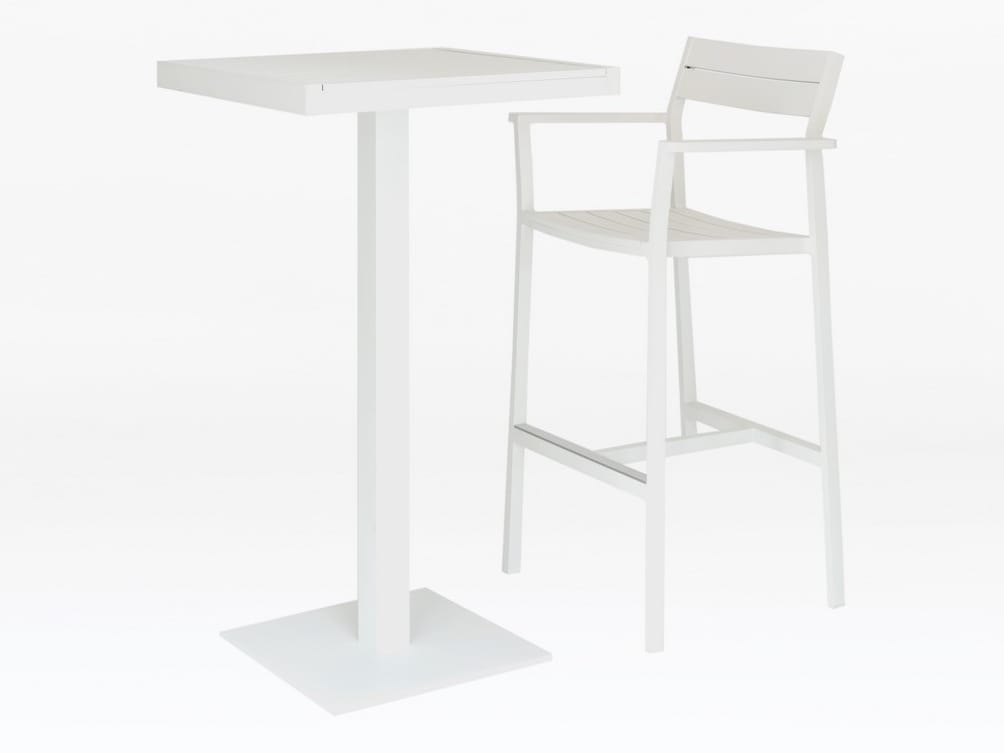 Квадратный алюминиевый стол с порошковым покрытием Case Eos ARCH-00095964 - Вид №5