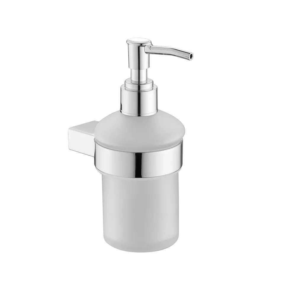 VIDAGE Неверка — стеклянный дозатор для жидкого мыла в хроме 89384620 STLM-1570991