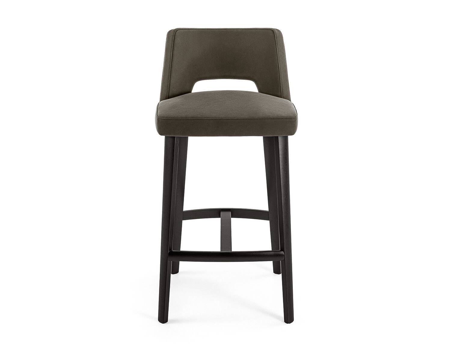 Высокий кожаный стул Gallotti&Radice THEA BARSTOOL ARCH-00110795