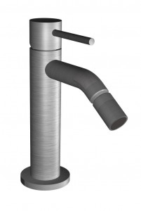 73522 Смеситель для биде из матовой нержавеющей стали 316 с традиционным картриджем. Bongio Time2020 Basic