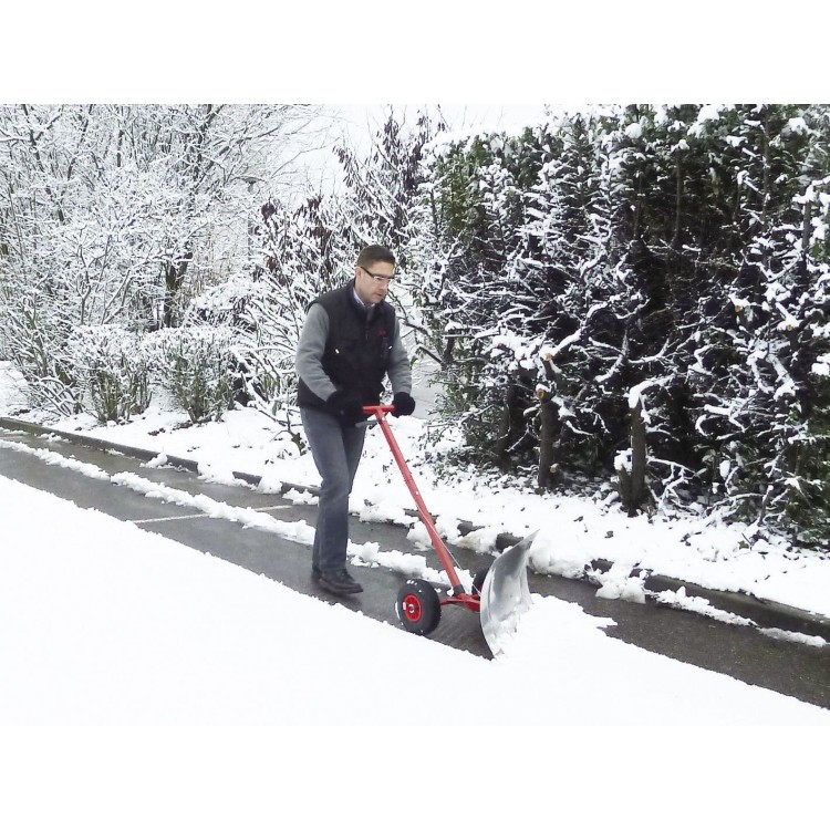 10743 СЕМО Движок для снега скрепер CEMO на колесах 12 кг  - Вид №1