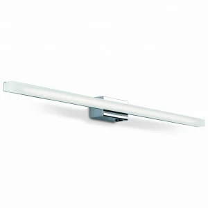 Подсветка для зеркал Ideal Lux Line AP84 Cromo IDEAL LUX LINE 076816 Белый