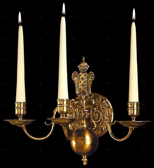 Tisserant Настенный подсвечник из бронзы sun-id-1345620