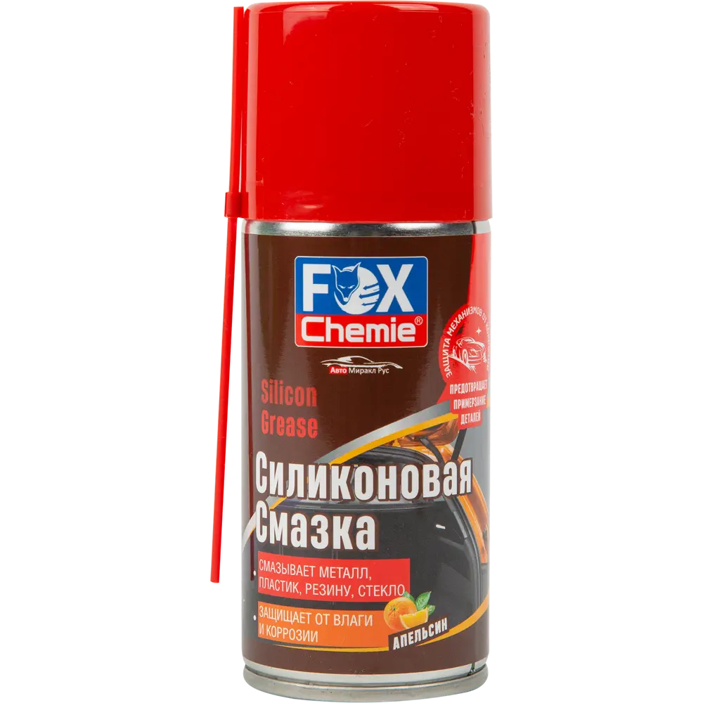 Fox Chemie Силиконовая смазка с апельсиновым ароматом 210 мл 85342931 STLM-1441925
