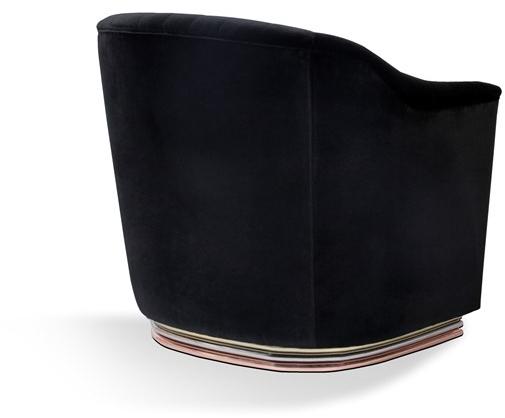 KOKET Мягкое бархатное кресло с подлокотниками Mia sun-id-1500205 - Вид №2