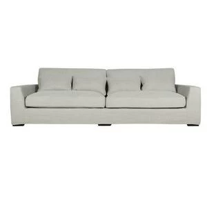 Диван New York, четырехместный, молочный