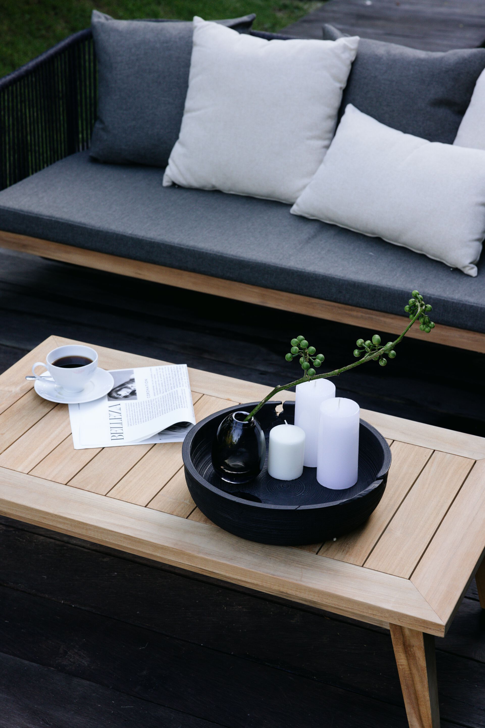 2-местный тканевый садовый диван cbdesign Манила ARCH-00035465 - Вид №6