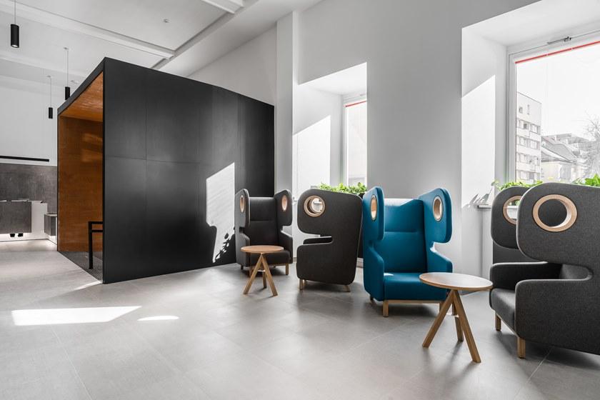 Mikomax Smart Office Высокий лакированный журнальный столик Packman sun-id-1372798 - Вид №2