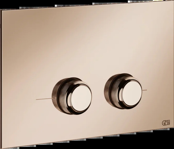 Запорная пластина 54659 030 Gessi Venti20 МЕДЬ PVD