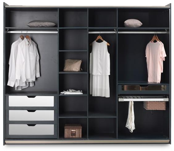 Enza Home Гардероб с раздвижными дверцами с зеркалом Elegante sun-id-1375725 - Вид №1