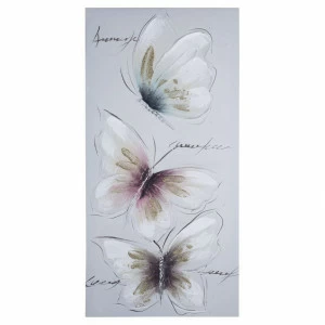 Картина фактурная в пастельных тонах с глиттером 30х60 см серо-белая Tomas Stern TOMAS STERN  00-3872625 Белый;серый;разноцветный