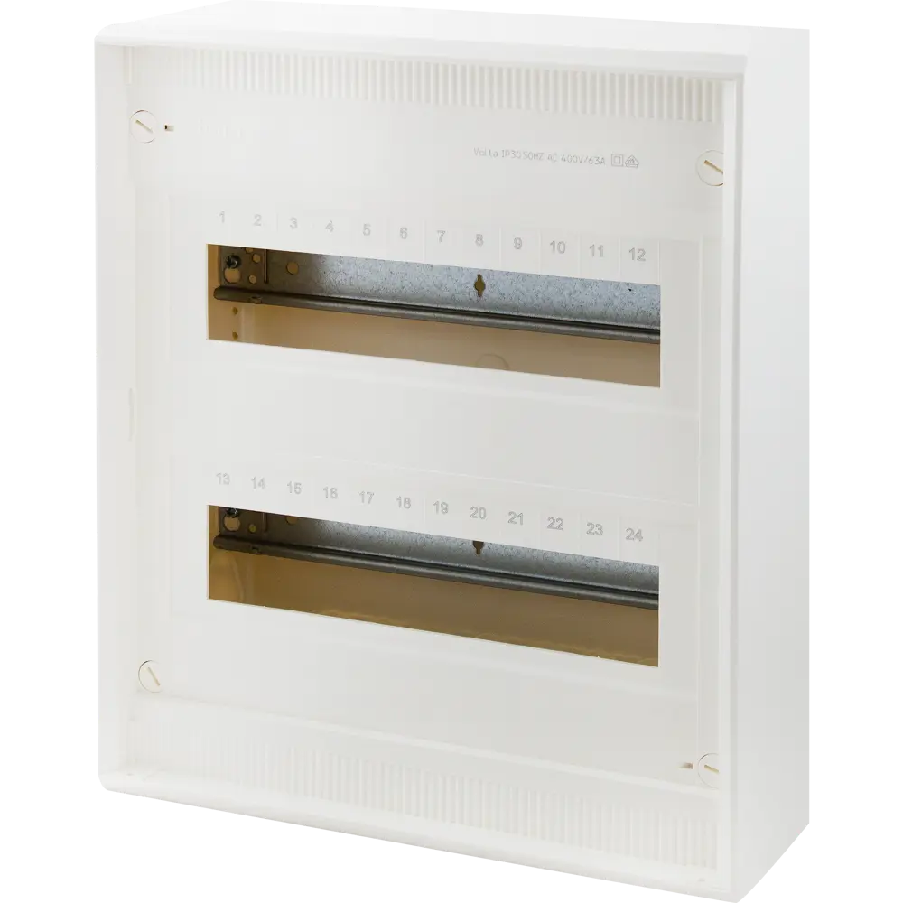 Щит распределительный навесной Hager Volta VA24CN 24 модуля IP30 пластик STLM-2074958