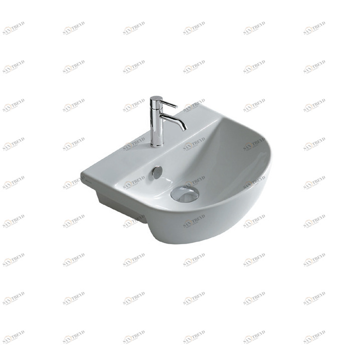 5201 Накладная раковина на столешницу  овальная Galassia M2